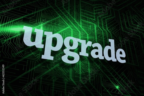 Upgrade against green and black circuit board