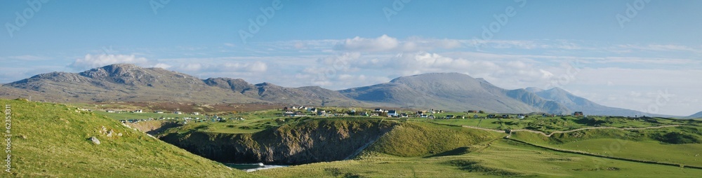 scottish village panorama
