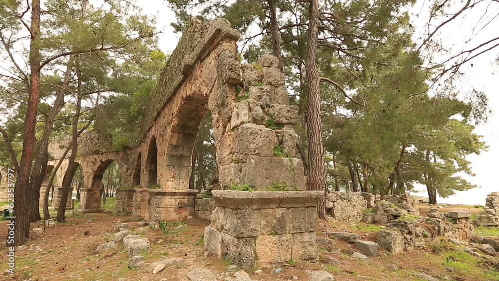 7th century BC Ancient Phaselis City at Turkey (aqueduct) 7th century BC Ancient Phaselis City at Turkey (aqueduct)