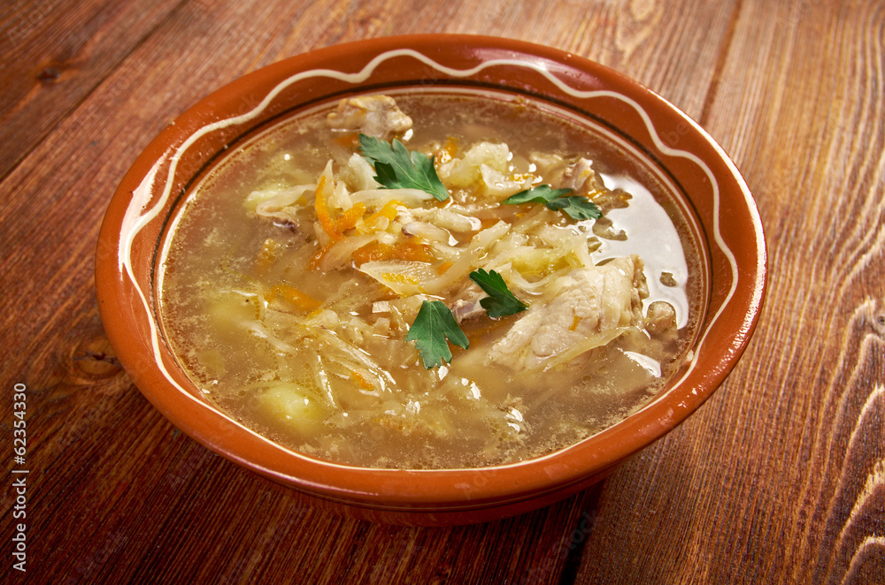 Grandmother's Sauerkraut soup
