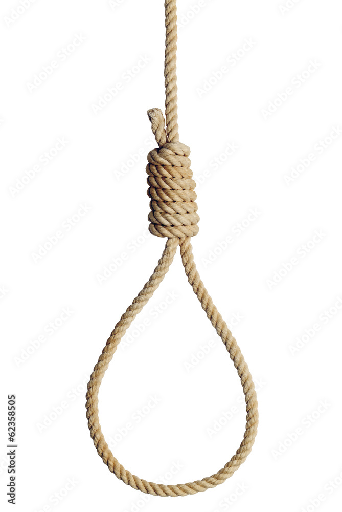 Rope Noose Stock Photo