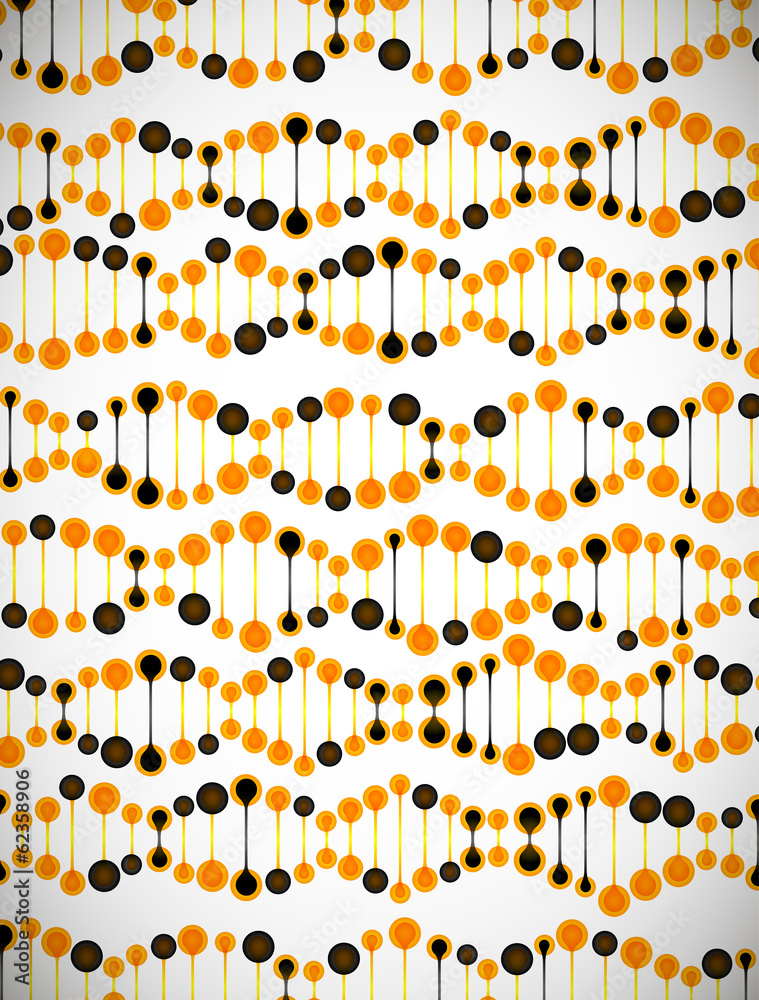 beautiful structure of the DNA molecule