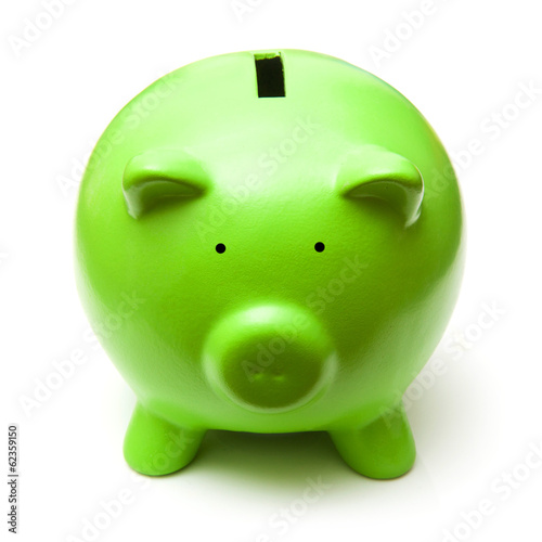 Piggy bank or money box.