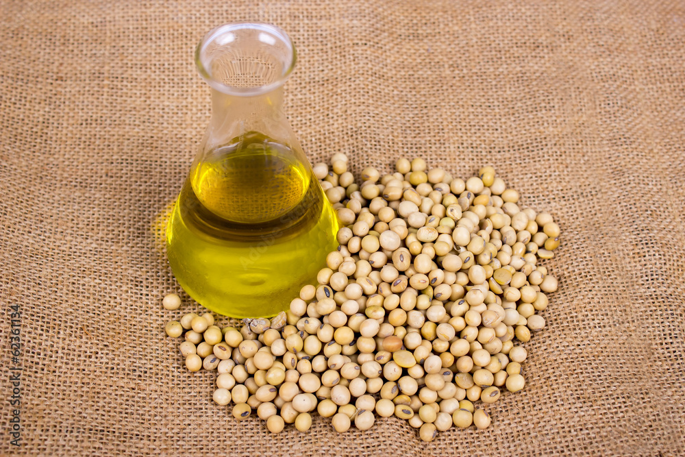 Soy bean and oil