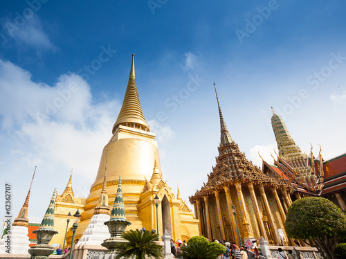 Royal grand palace in Bangkok