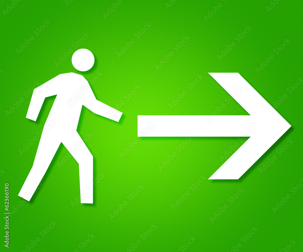 Exit Pictogram Exit Pictogram