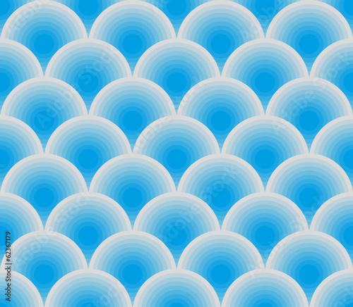 blue vector fish scales