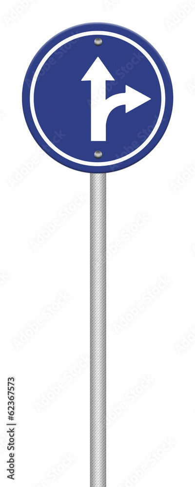 circle blue road signs circle blue road signs