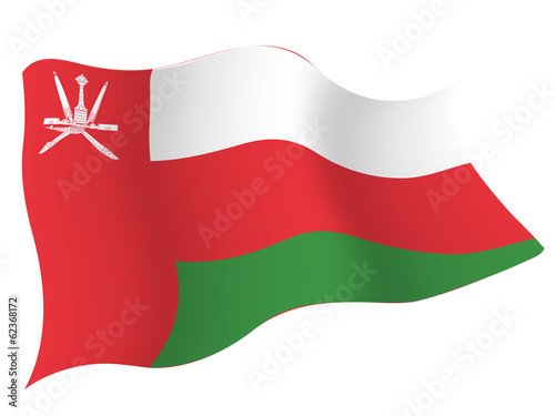 オマーン　国旗　国