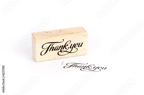 Thank you stamp
