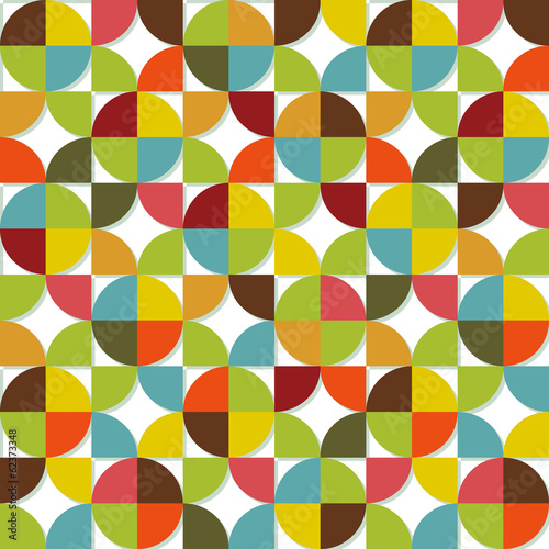 Wallpaper Mural Colorful geometric seamless set Torontodigital.ca