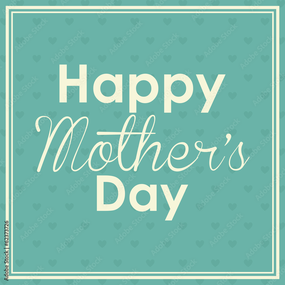Naklejka premium Mother's Day