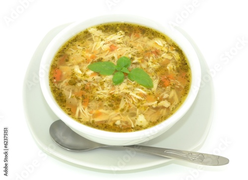 zupa flaczki drobiowe