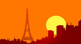 Morning Paris-Vector