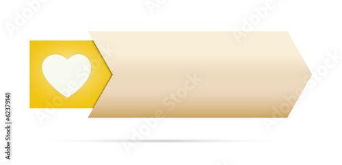 the arrow with heart icon