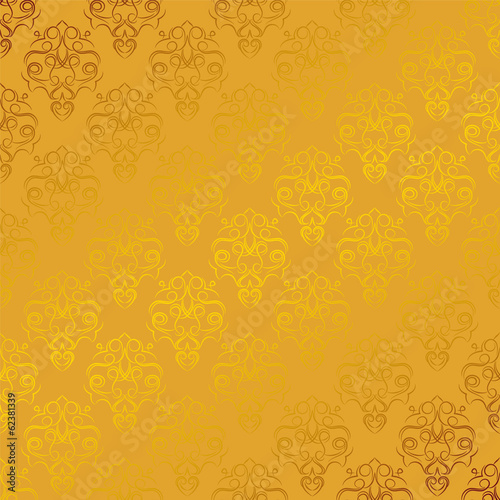 vector damask wallpaper. design elements. flower backdrop