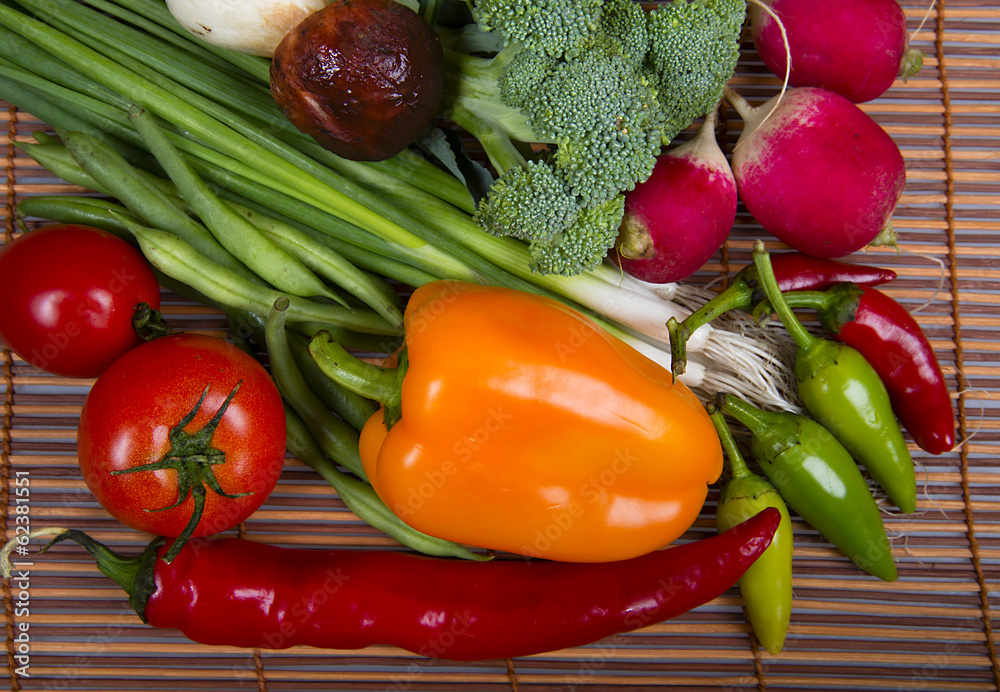 vegetables background