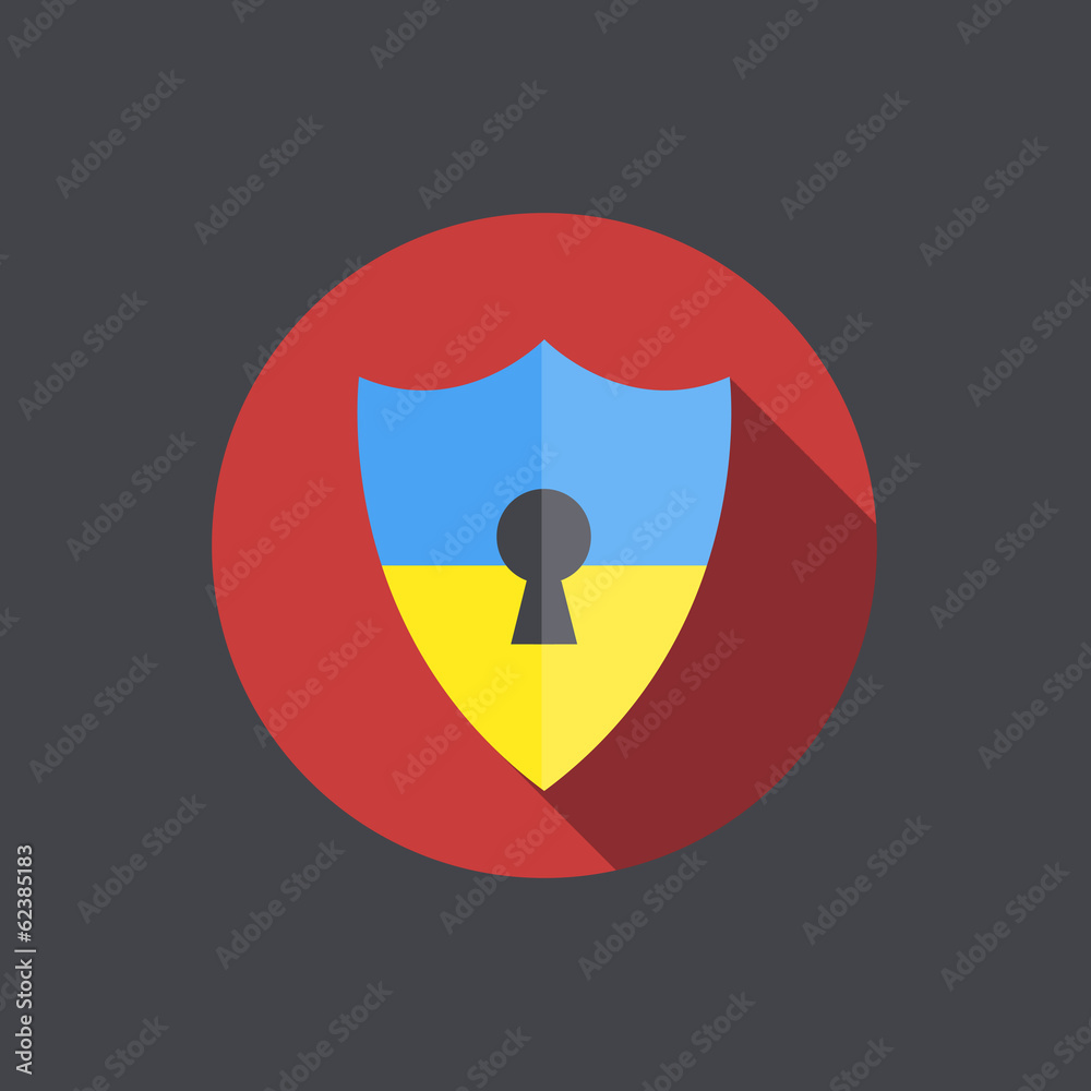Vector modern ukraine shield background. Eps 10 Vector modern ukraine shield background. Eps 10