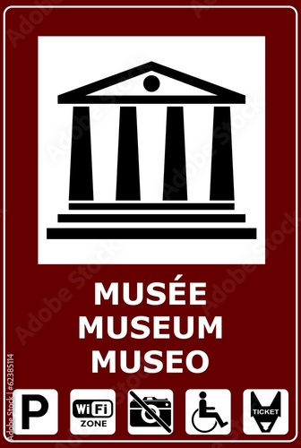 CARTELLO SEGNALE MUSEO