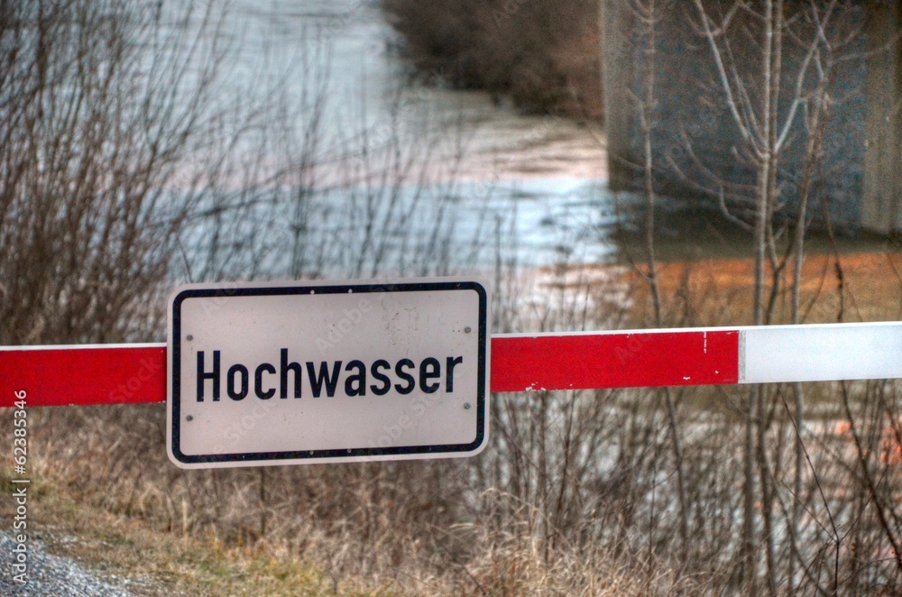 Fototapeta premium Hochwasser