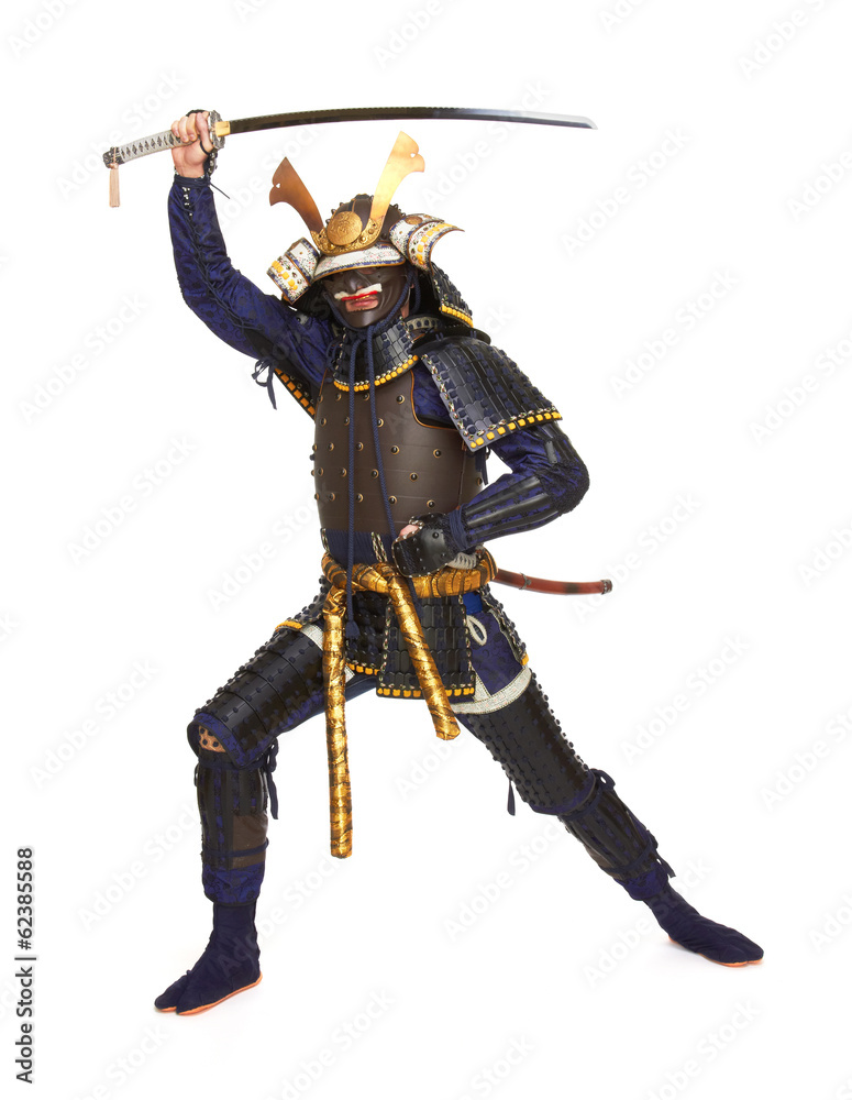Samurai in armor Samurai in armor