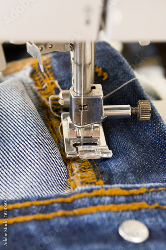 Sewing Machine with Needle