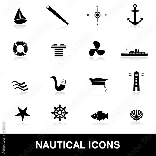 nautical icons eps10