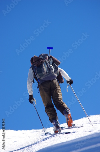 ski de randonnée - ascension