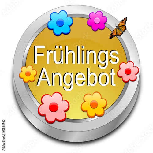 Frühlings Angebot Button