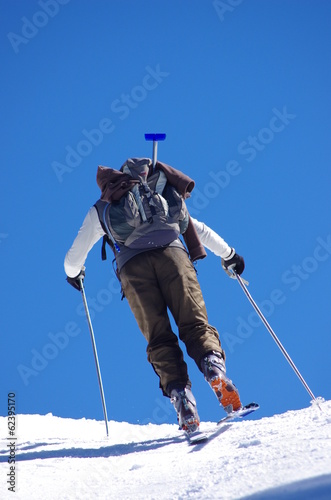 ski de randonnée - ascension photo