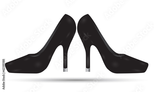 High heel shoes