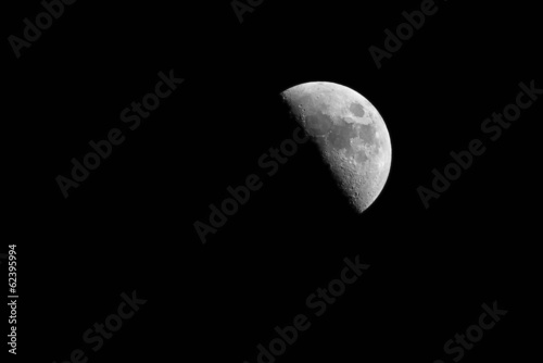 Half Moon Phase during night