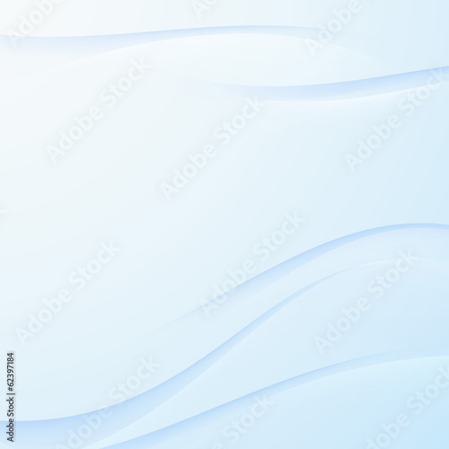 Transparent blue soft swoosh line background