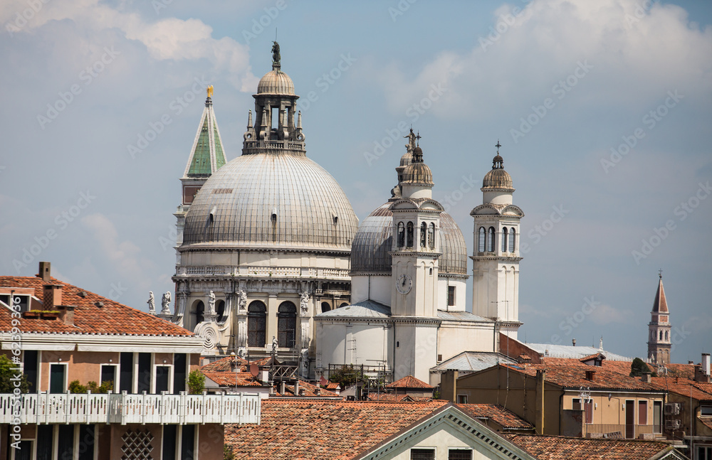 Church Domes and Saint Marks Tower