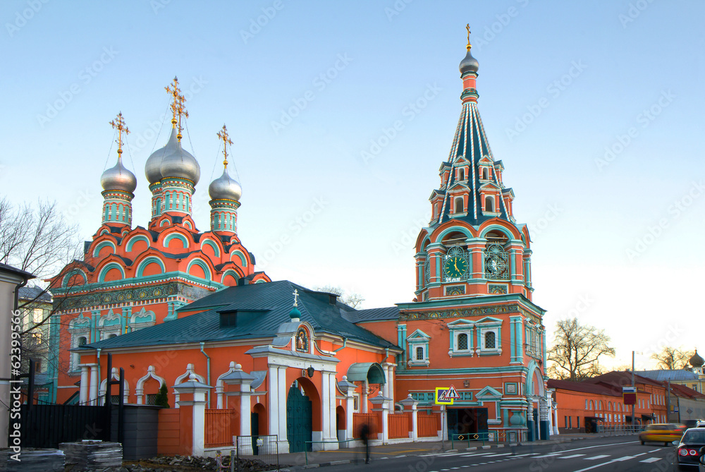 Moscow. The Church of St. Nicholas. Gregory Of Neocaesarea.