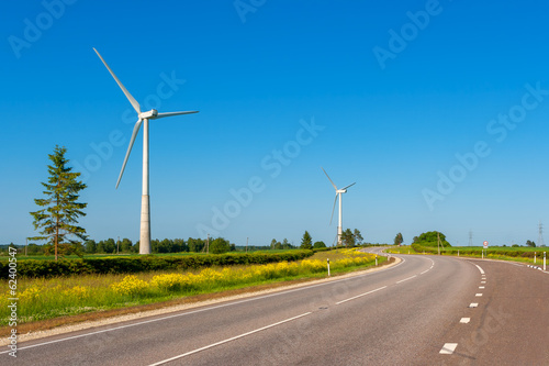 Wind turbines. Estonia