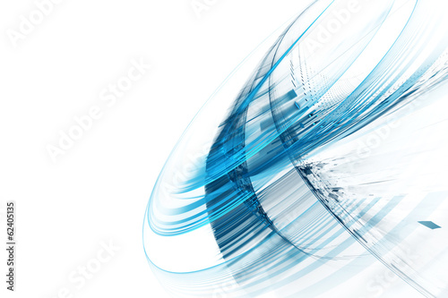 Fototapeta Naklejka Na Ścianę i Meble -  Blue abstract background