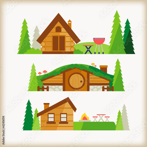 cabin in the valley