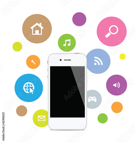 icon mobile telephone