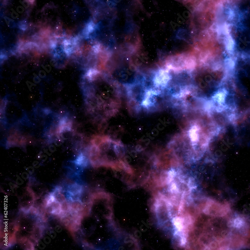 Stars in space cosmic clouds