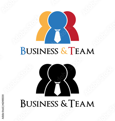Business man logo