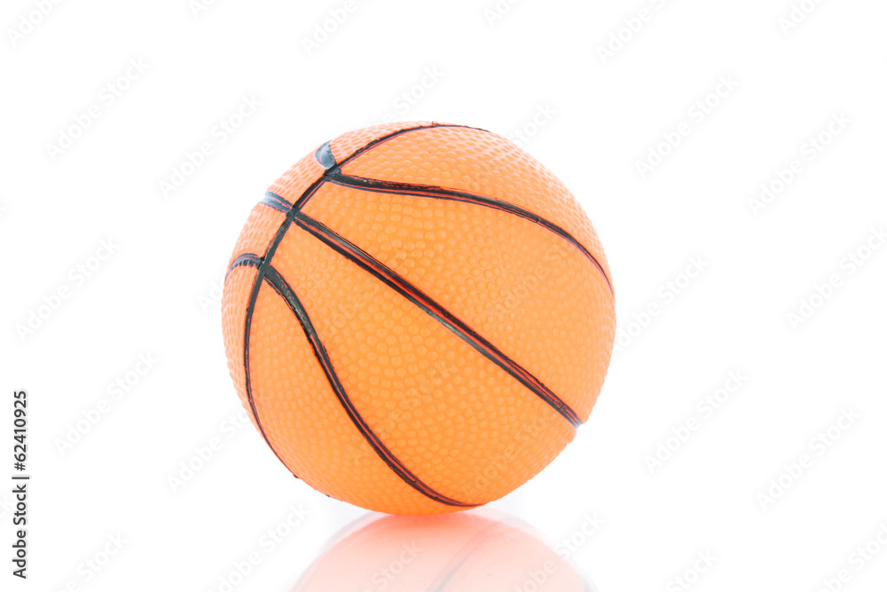 Sport balls, basketball isolated