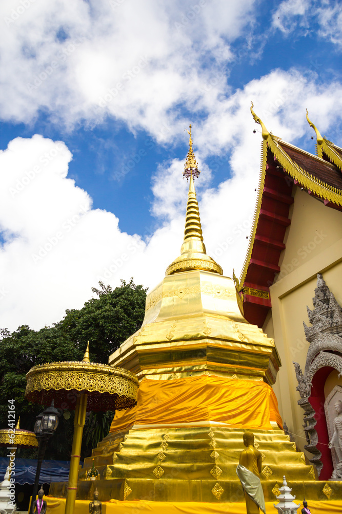 Naklejka premium Pra Tad Doi Tung temple