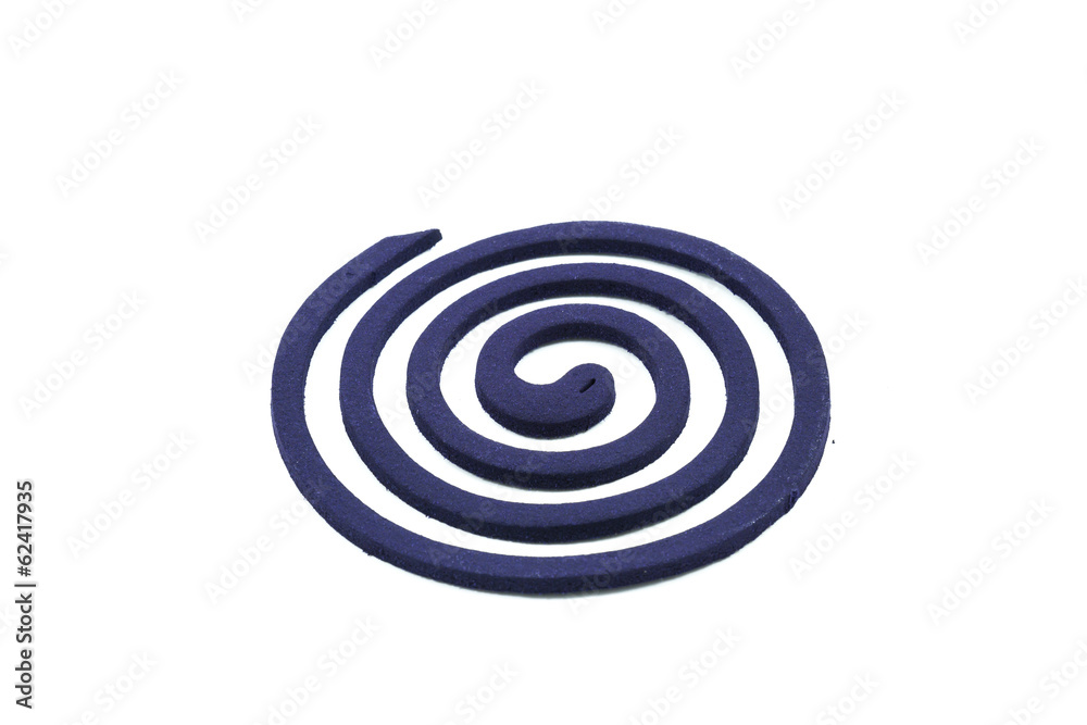 Mosquito coil isolated Mosquito coil isolated