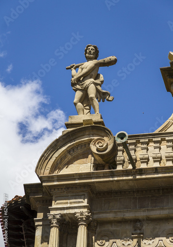 Town hall of Pamplona, Navarra, SPAIN.