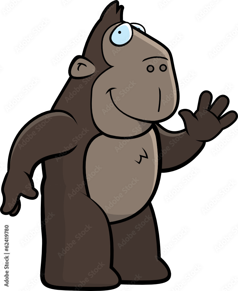 Ape Waving
