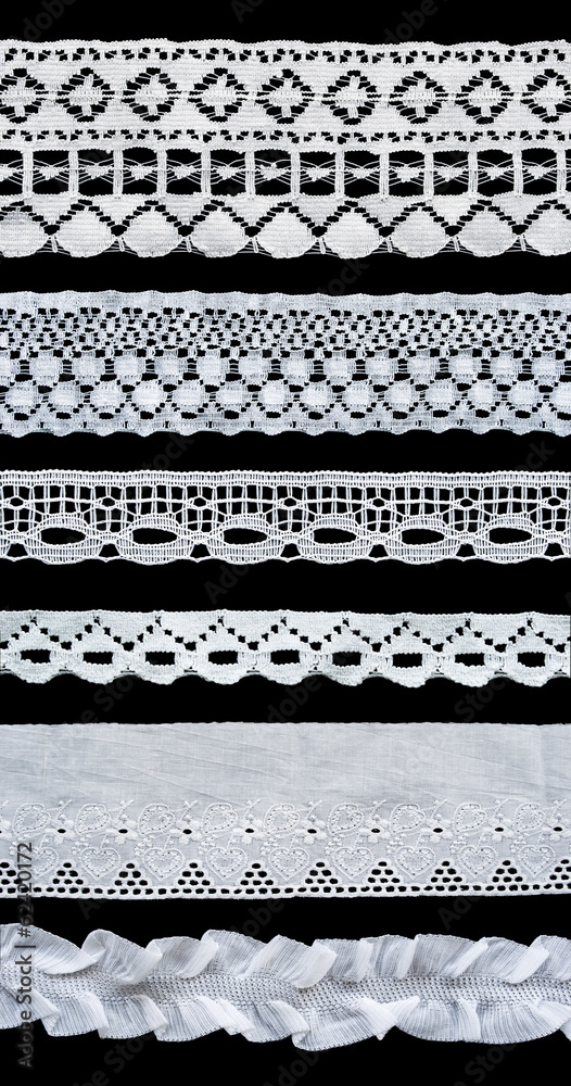 Set of lace