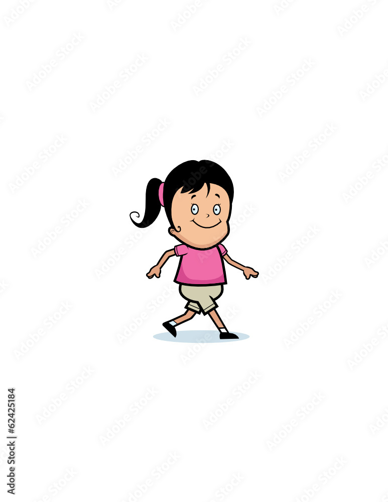Girl Walking Girl Walking
