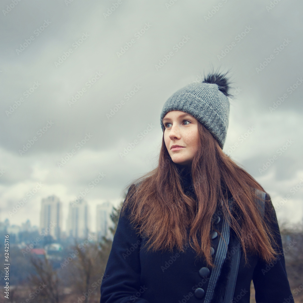 Portrait of a beautiful girl Portrait of a beautiful girl
