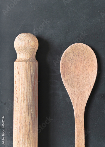 Wooden utensils photo